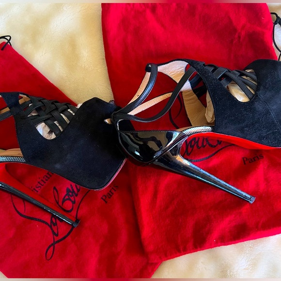 Authentic Christian Louboutin Carlota stiletto💥FLASH SALE!!💥DONT MISS DEAL💯🌟 - Picture 3 of 6